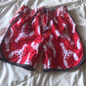 Toddler Boys lobster bathing suit